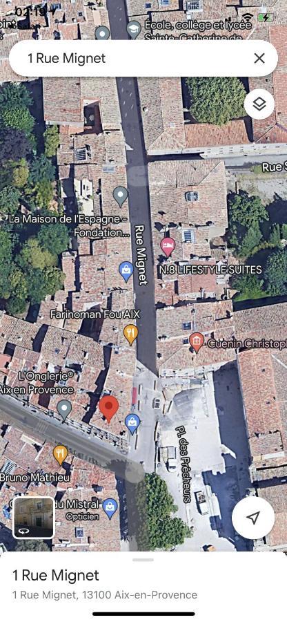 Apartmán Le Petit Marius Aix-en-Provence Exteriér fotografie