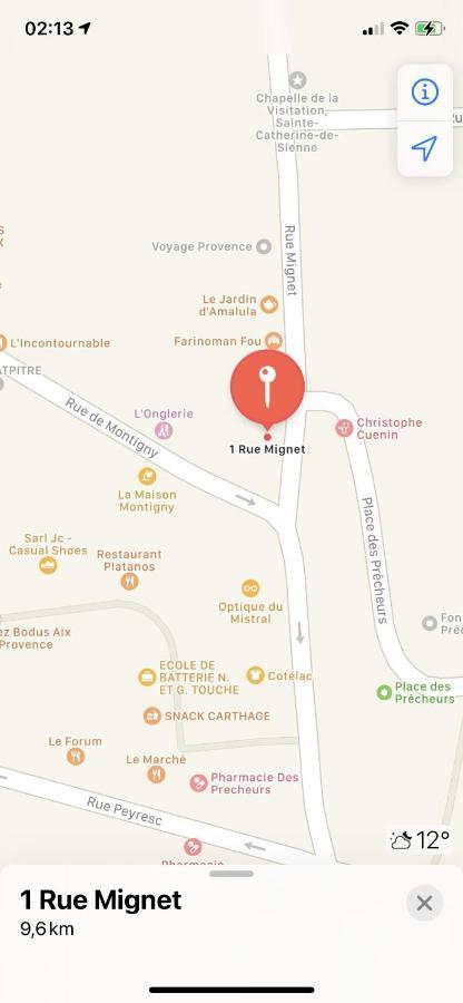 Apartmán Le Petit Marius Aix-en-Provence Exteriér fotografie